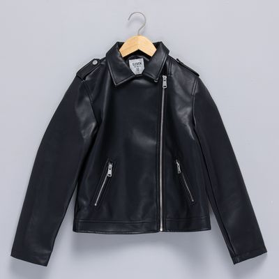 Imagen 2 del producto Chaqueta Efecto Cuero Niña