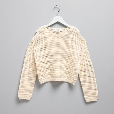 Imagen 2 del producto Sweater Algodón Niña Beige