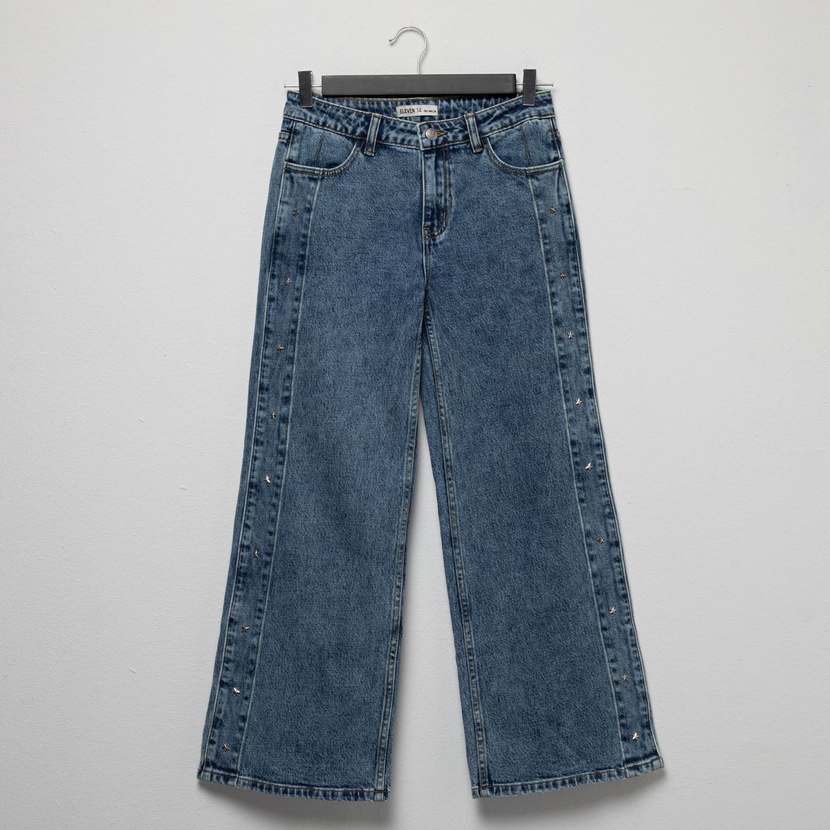 ELEVEN - Pantalón Jean Tachas Niña Eleven