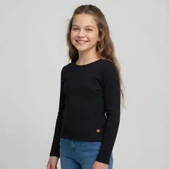 ELEVEN - Polera Manga Larga Niña