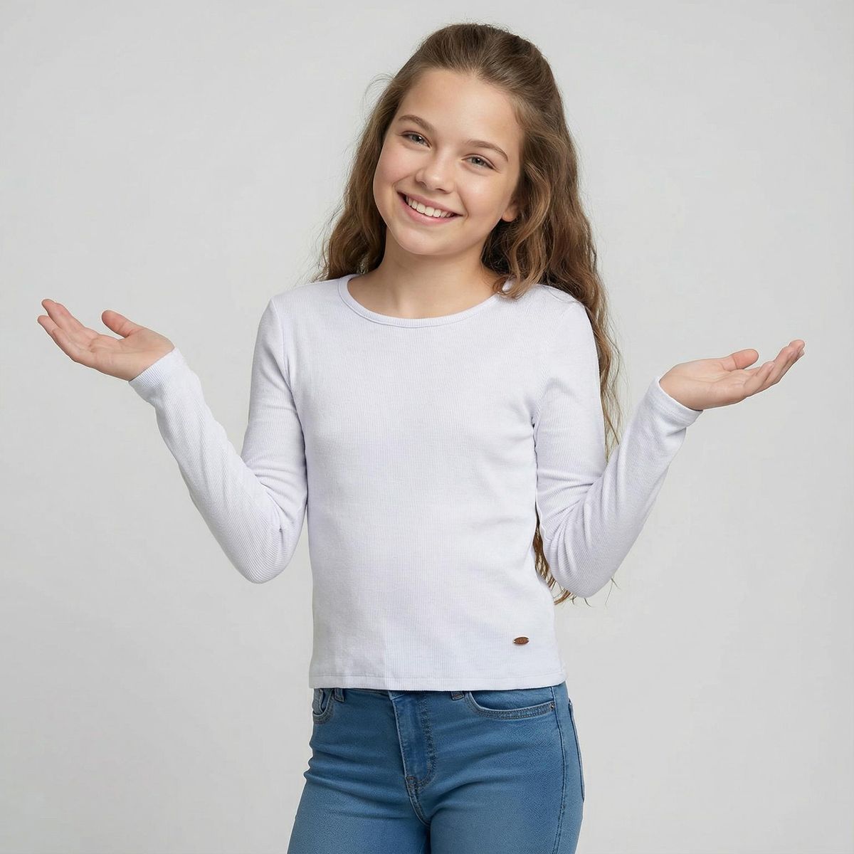 ELEVEN - Polera Manga Larga Niña Eleven