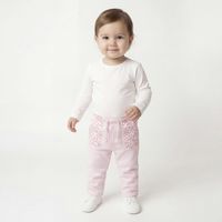 Pantalón De Buzo Bebé Niña Algodón