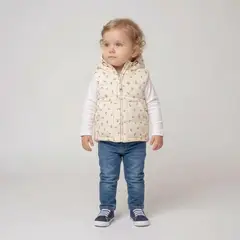YAMP - Parka Sin Mangas Bebé Niña