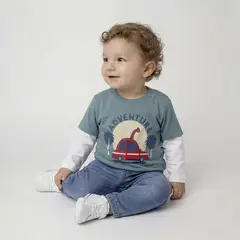 YAMP - Polera Bebé Niño Algodón