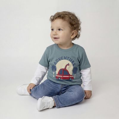 Imagen 1 del producto Polera Bebé Niño Algodón