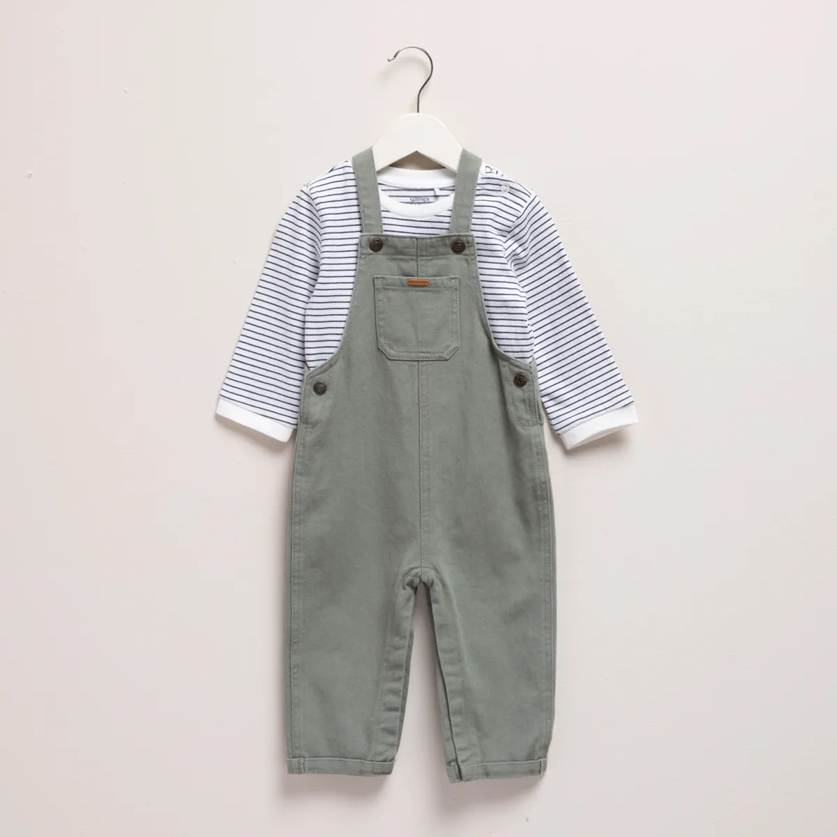 YAMP - Conjunto Jardinera Más Polera Bebé Yamp