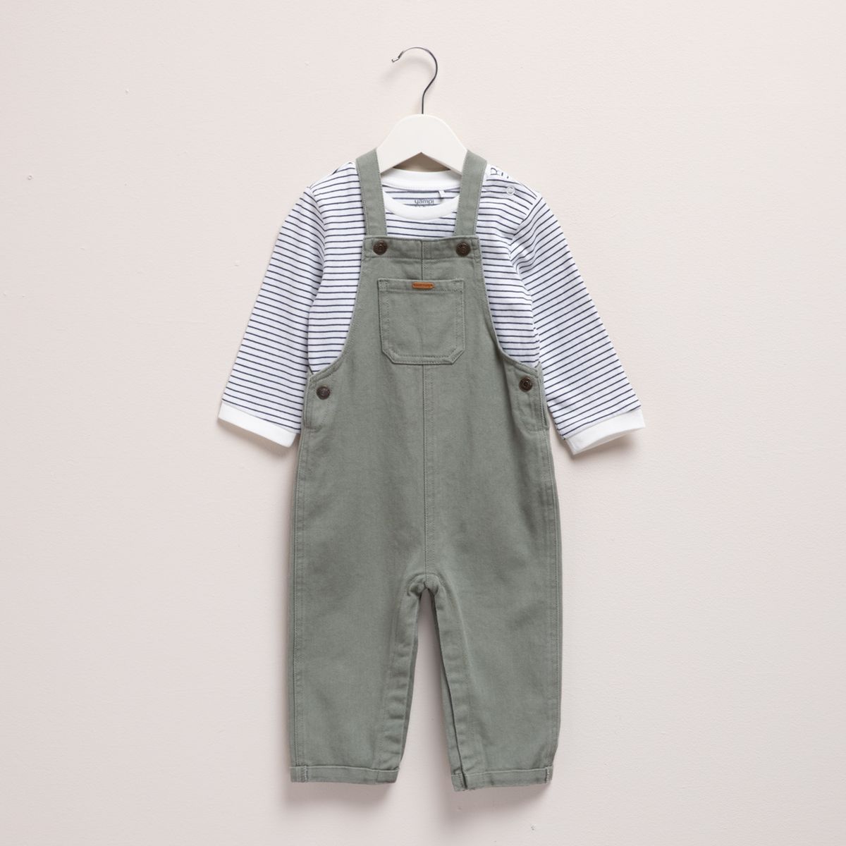 YAMP - Conjunto Jardinera Más Polera Bebé Yamp