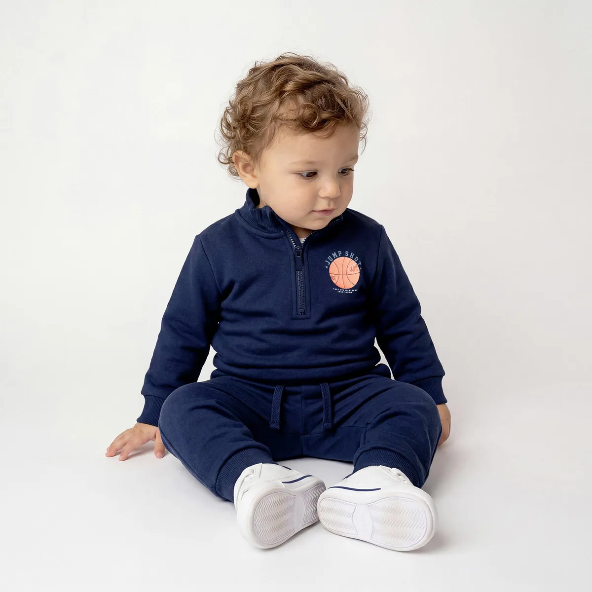 YAMP - Conjunto Polerón Más Pantalón De Buzo Bebé Yamp