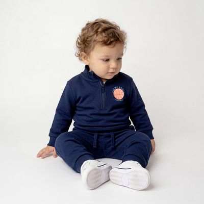 Imagen 1 del producto Conjunto Polerón Más Pantalón De Buzo Bebé