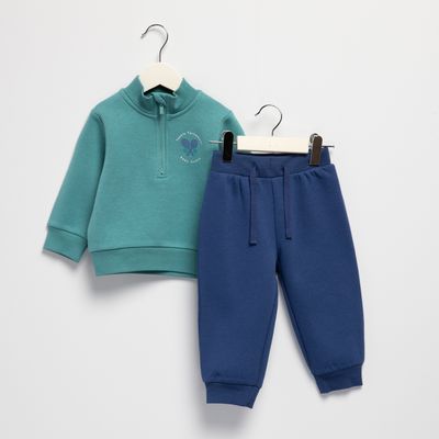 Imagen 2 del producto Conjunto Polerón Más Pantalón De Buzo Bebé