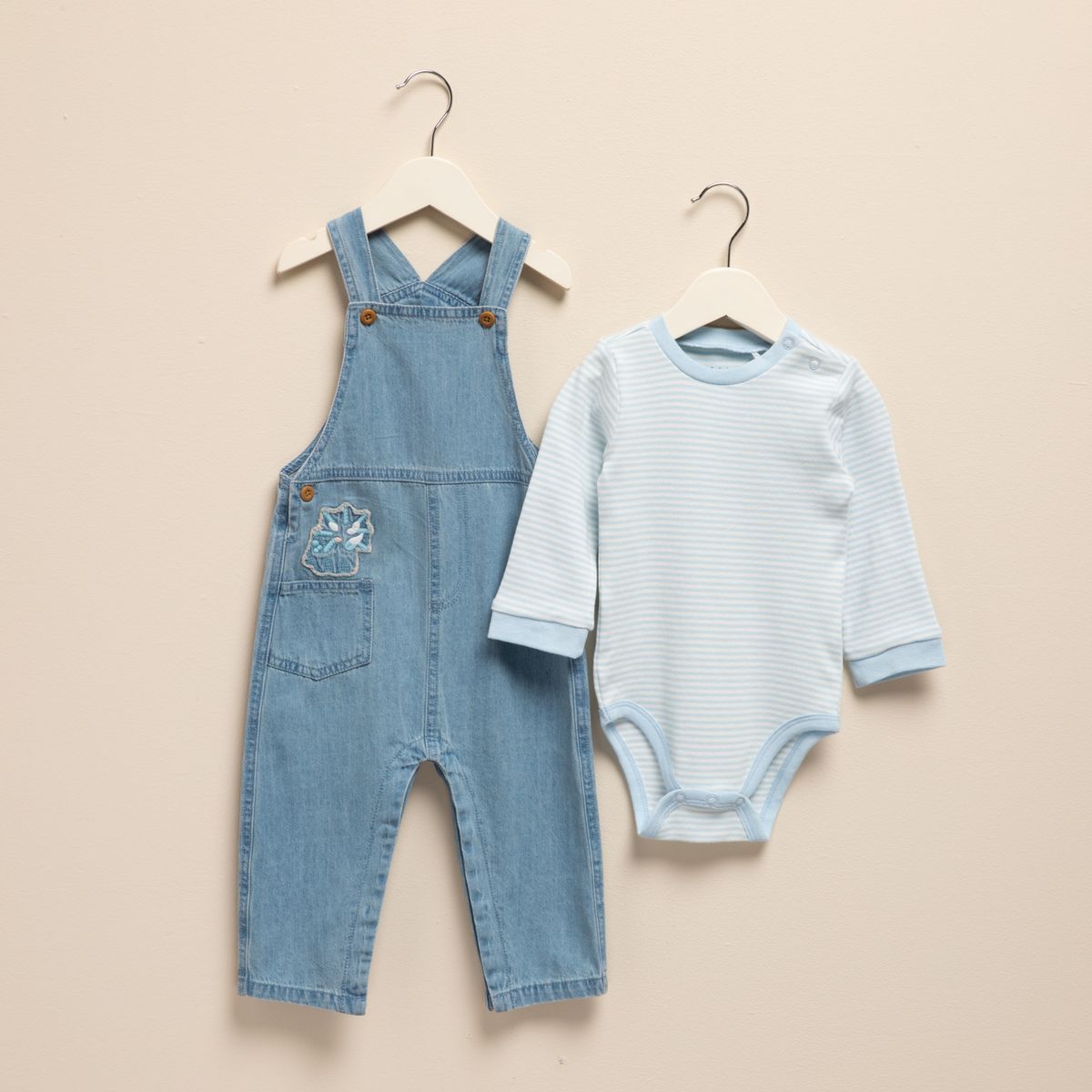 YAMP - Conjunto Jardinera Más Body Bebé Yamp