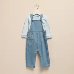 YAMP - Conjunto Jardinera Más Body Bebé