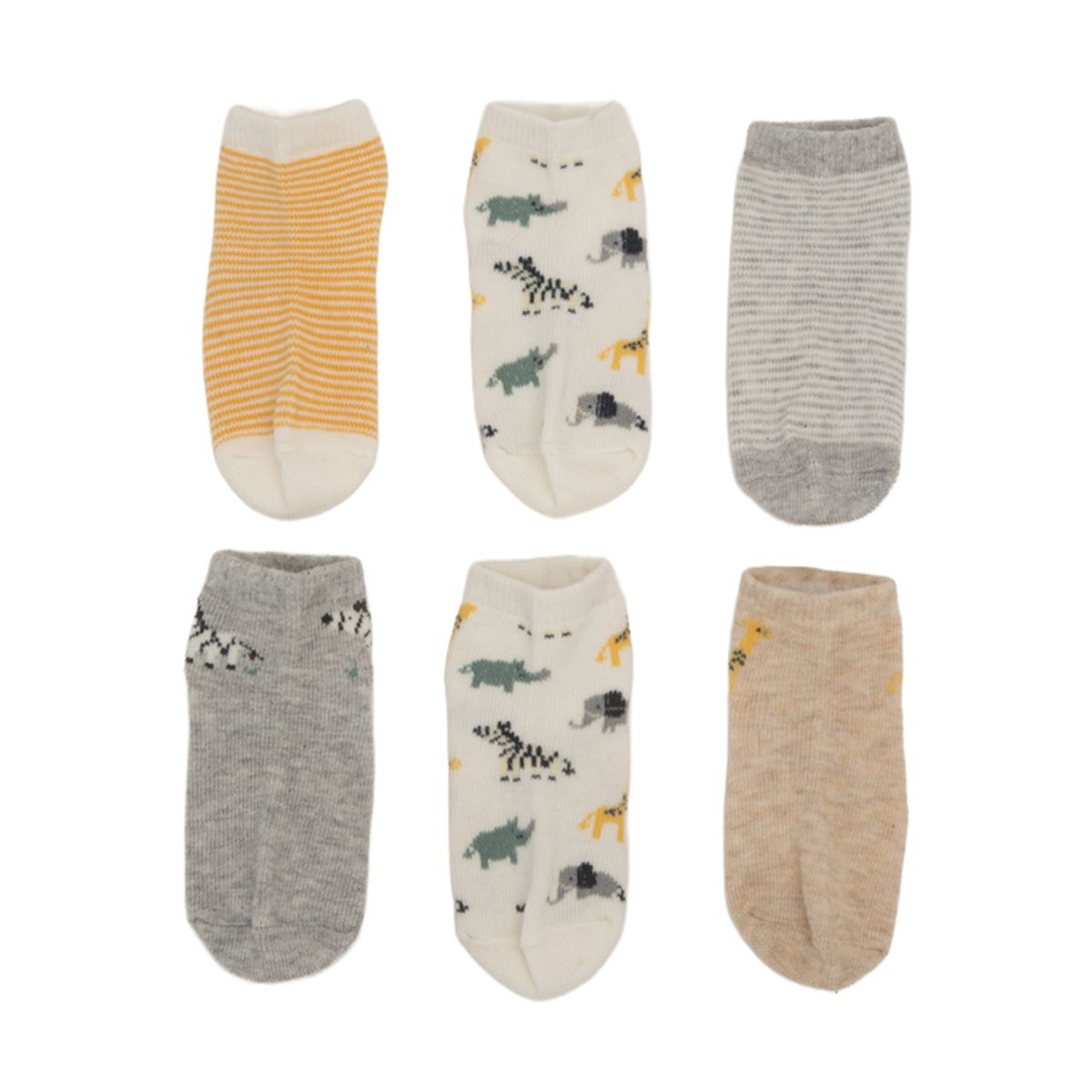 YAMP - Pack de 6 Pares de Calcetines Bebé Yamp