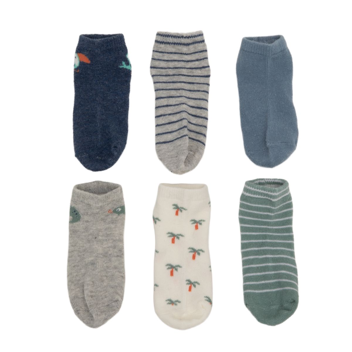 YAMP - Pack de 6 Pares de Calcetines Bebé Yamp