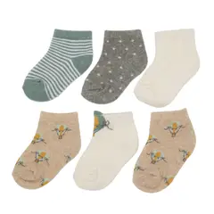 YAMP - Pack De 6 Pares De Calcetines Bebé