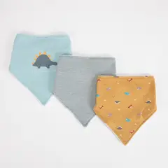 YAMP - Pack De 3 Baberos Bebé