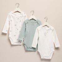 Pack De 3 Bodys Bebé Niño Algodón