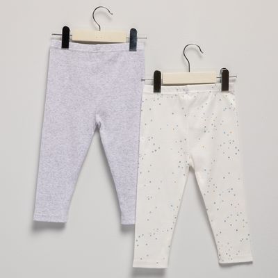 Imagen 2 del producto Pack 2 Calzas Algodón Bebé Niño