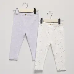 YAMP - Pack 2 Calzas Algodón Bebé Niño