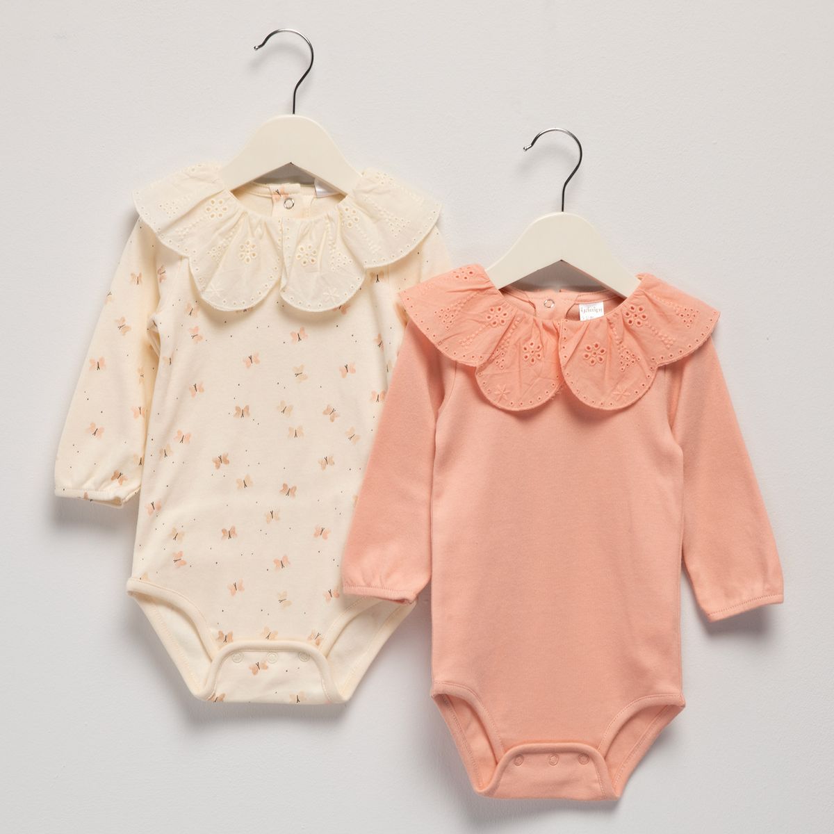 YAMP - Pack De 2 Bodys Bebé Niña Algodón Yamp