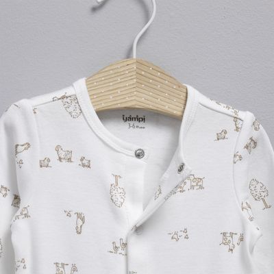 Imagen 2 del producto Regalo Para Bebé Enterito Más Body Más Gorro Más Patitas Algodón