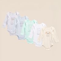 Pack De 5 Bodys Bebé Niño Algodón