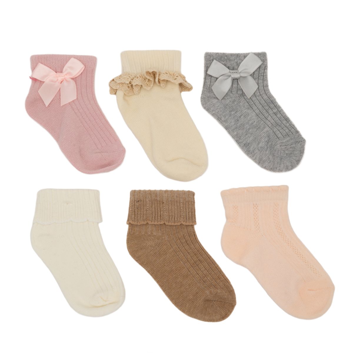 YAMP - Pack De 6 Pares De Calcetines Bebé Yamp