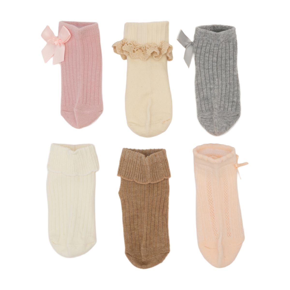 YAMP - Pack De 6 Pares De Calcetines Bebé Yamp