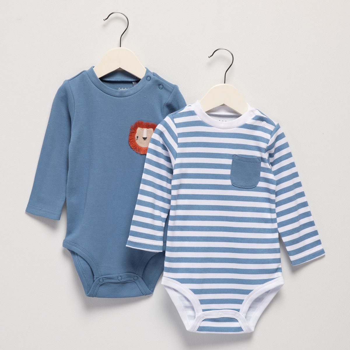 YAMP - Pack De 2 Bodys Bebé Niño Algodón Yamp