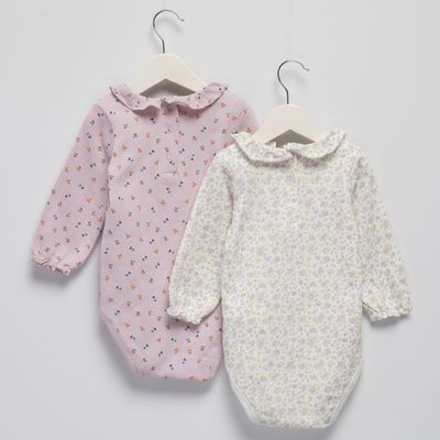 Imagen 2 del producto Pack De 2 Bodys Bebé Niña Algodón