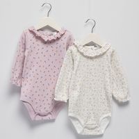 Pack De 2 Bodys Bebé Niña Algodón