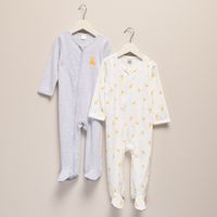 Pack De 2 Pijamas Algodón Bebé