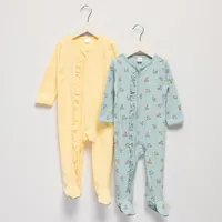 Pack De 2 Pijamas Algodón Bebé