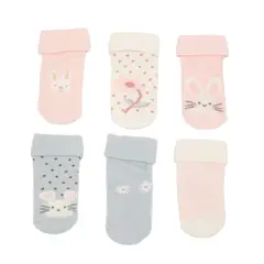 YAMP - Pack De 6 Pares De Calcetines Bebé