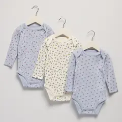YAMP - Pack De 3 Bodys Bebé Niña Algodón