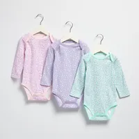 Pack De 3 Bodys Bebé Niña Algodón