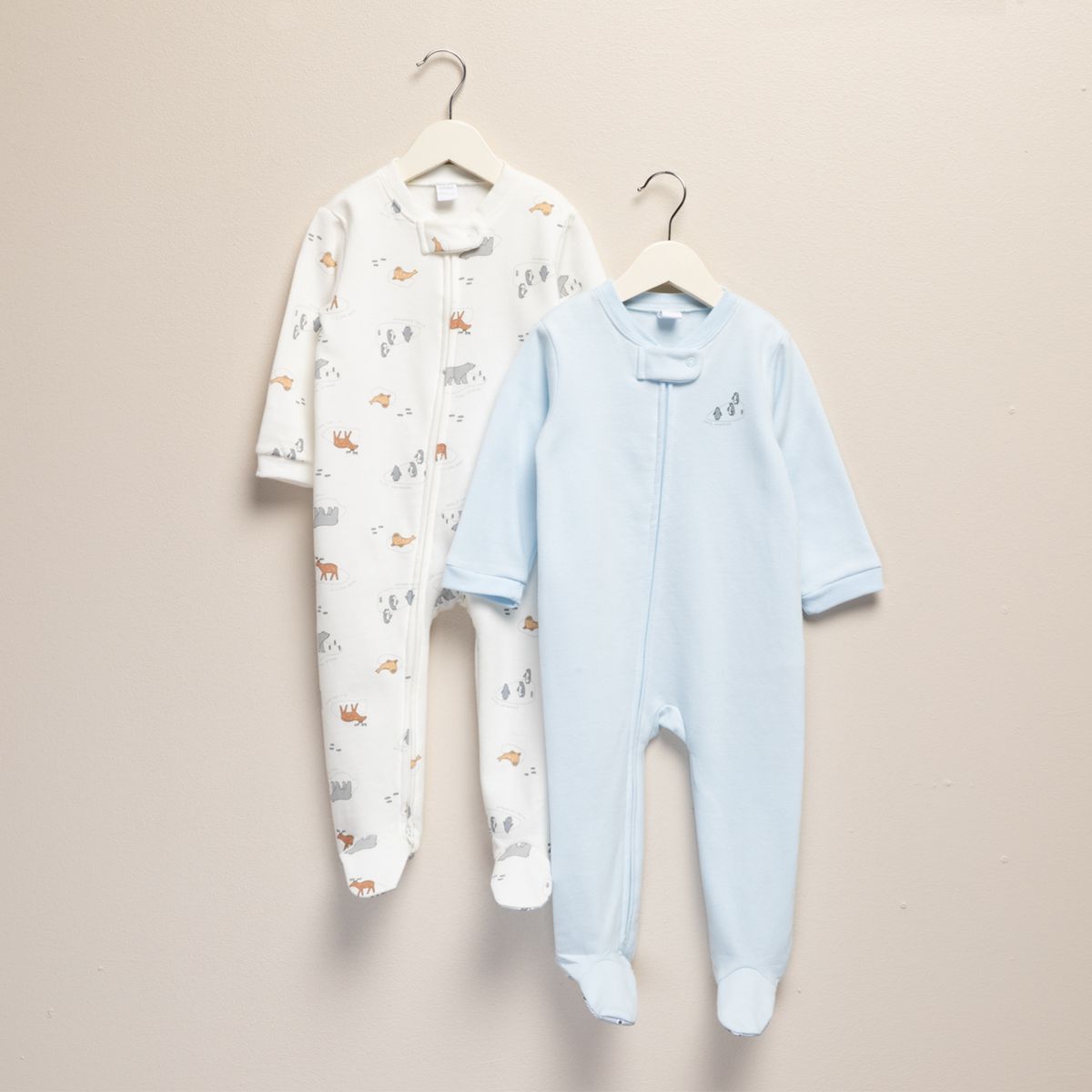 YAMP - Pack De 2 Pijamas De Franela Bebé Yamp