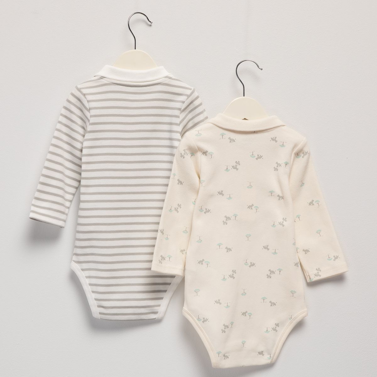 YAMP - Pack De 2 Bodys Bebé Niño Algodón Yamp