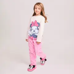 MINNIE - Pijama 2 Piezas Polar Niña
