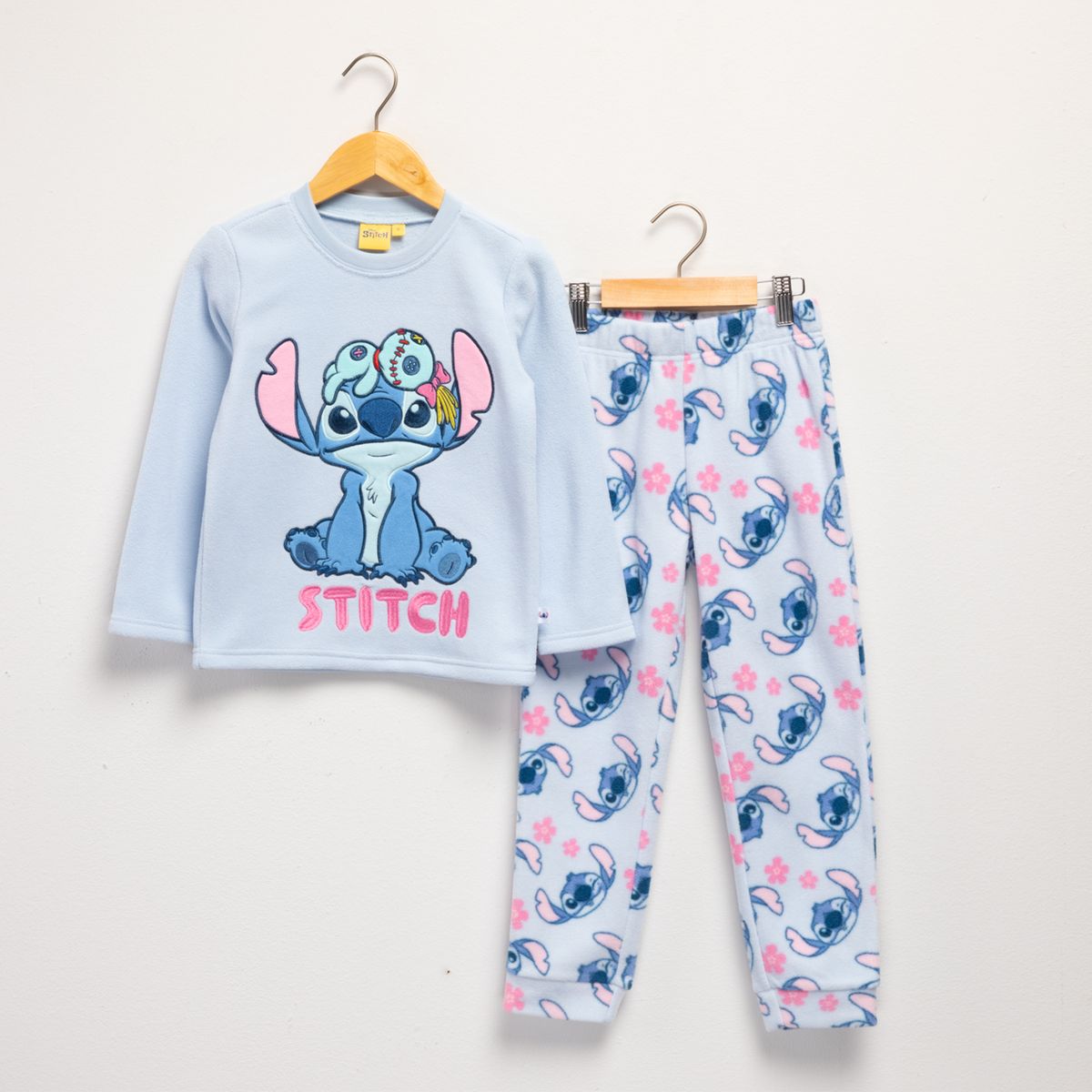 LILO & STITCH - Pijama 2 Piezas Polar Niña