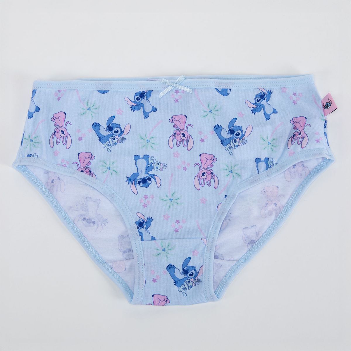 LILO & STITCH - Pack 3 Calzones Algodón Niña