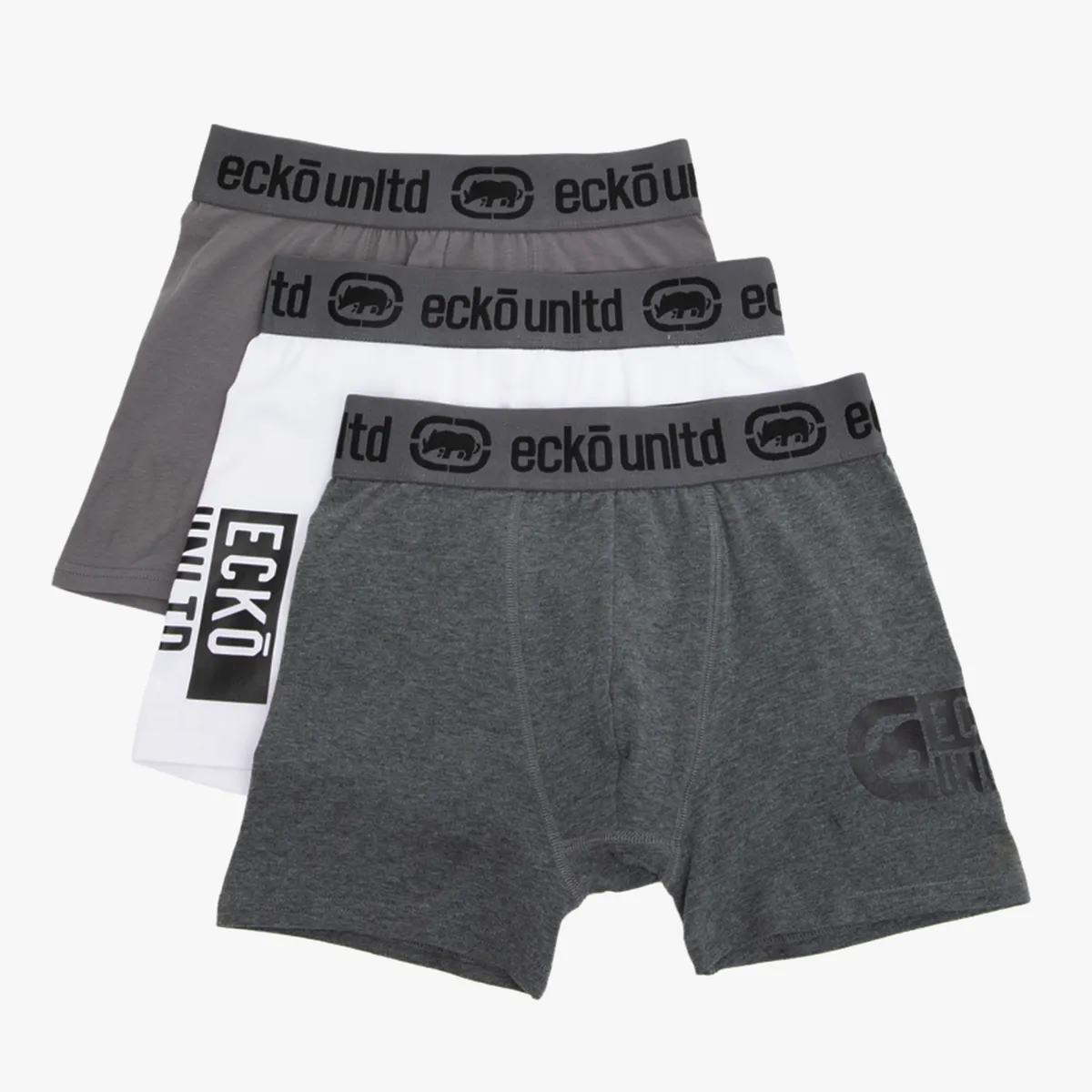 ECKO - Pack 3 Boxer Algodón Niño Ecko