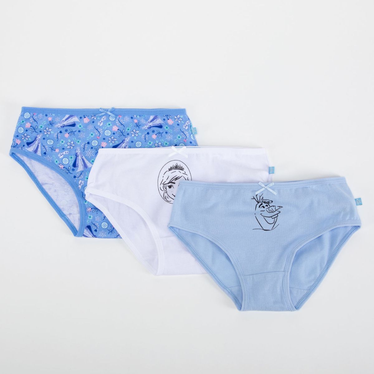 FROZEN - Pack 3 Calzones Algodón Niña Frozen