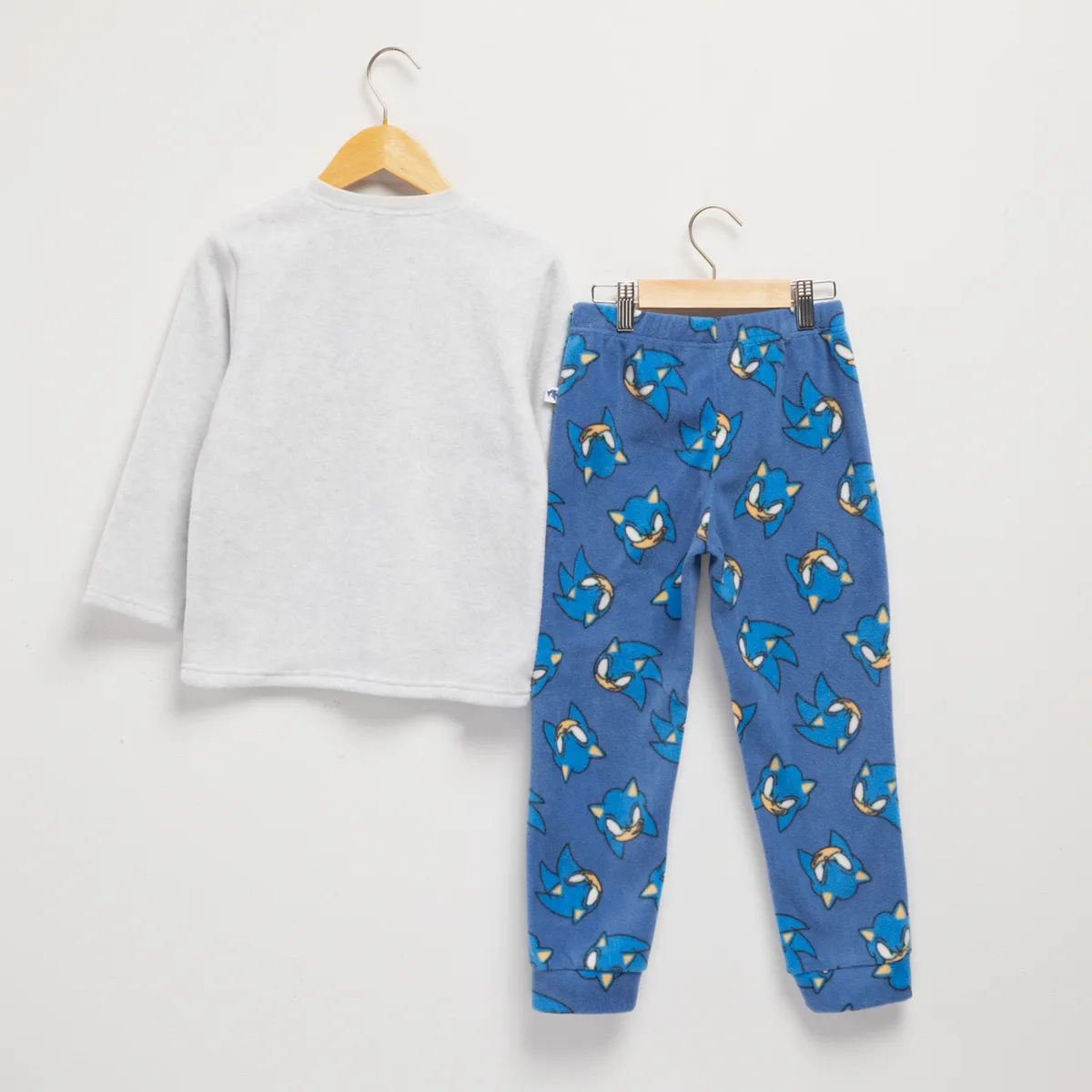 SONIC - Pijama Niño Polar 2 Piezas Sonic