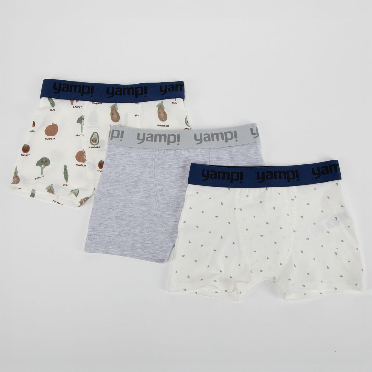 YAMP - Pack 3 Boxer Algodón Niño Yamp