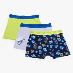YAMP - Pack 3 Boxer Algodón Niño