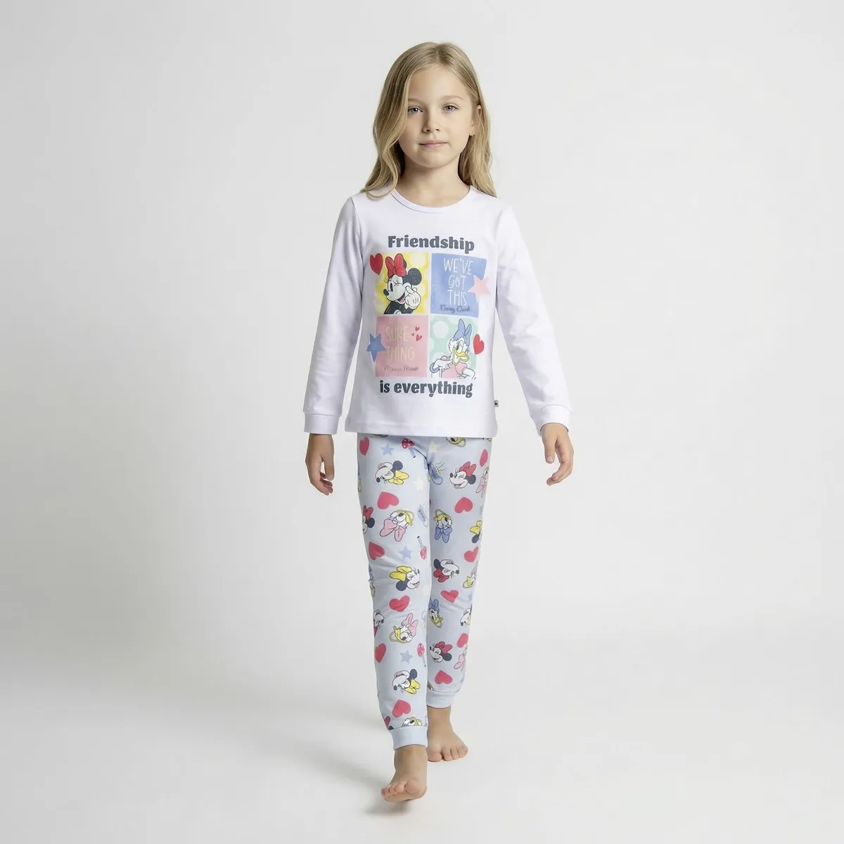 MINNIE - Pijama Niña Algodón 2 Piezas Minie