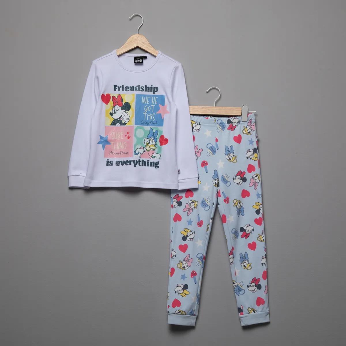 MINNIE - Pijama Niña Algodón 2 Piezas Minie