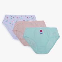 Pack 3 Calzones Algodón Niña