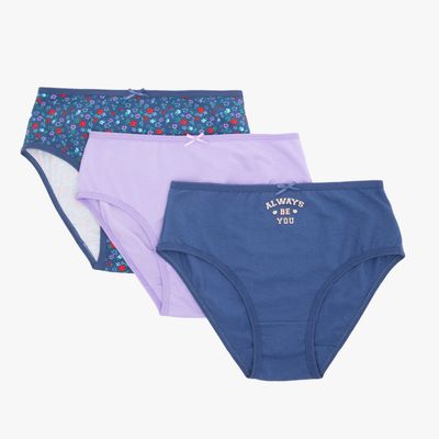 Imagen 1 del producto Pack 3 Calzones Algodón Niña